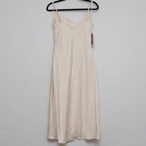 Lisa Midi Dress Birdy Gray Wedding Womens Champagne Size Small